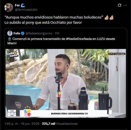 Nadie dice nada