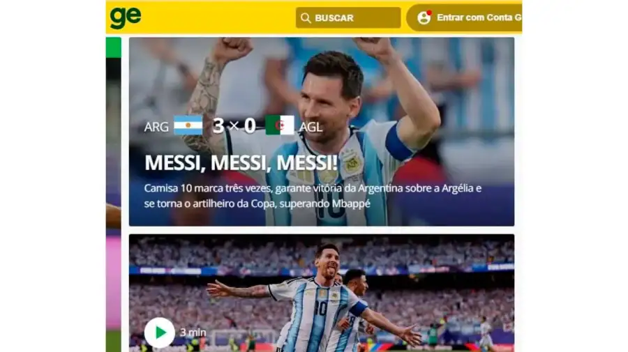 Cobertura Internacional de Messi 17062026