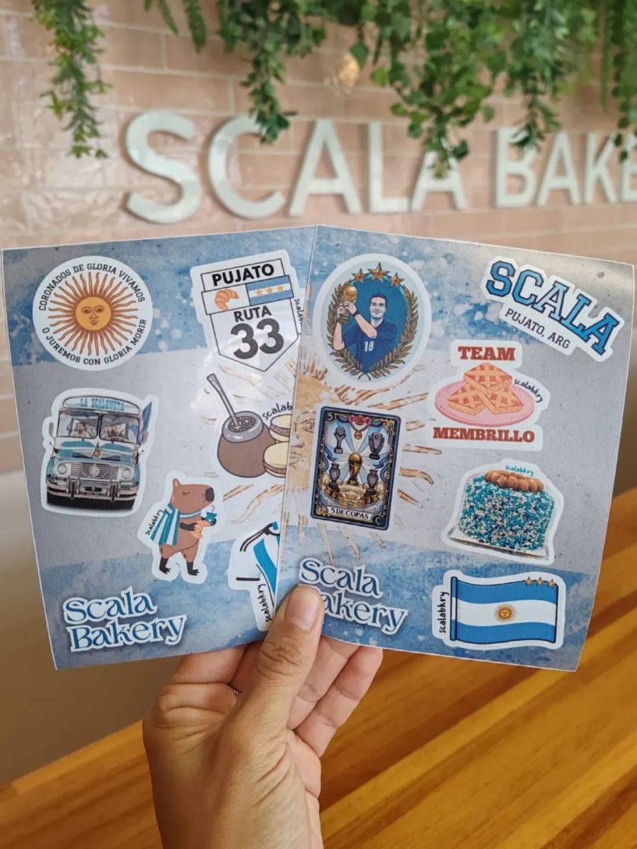 La atractiva apuesta mundialista de la hermana de Lionel Scaloni para apoyar a la selección: cambios en su negocio, stickers y recetas