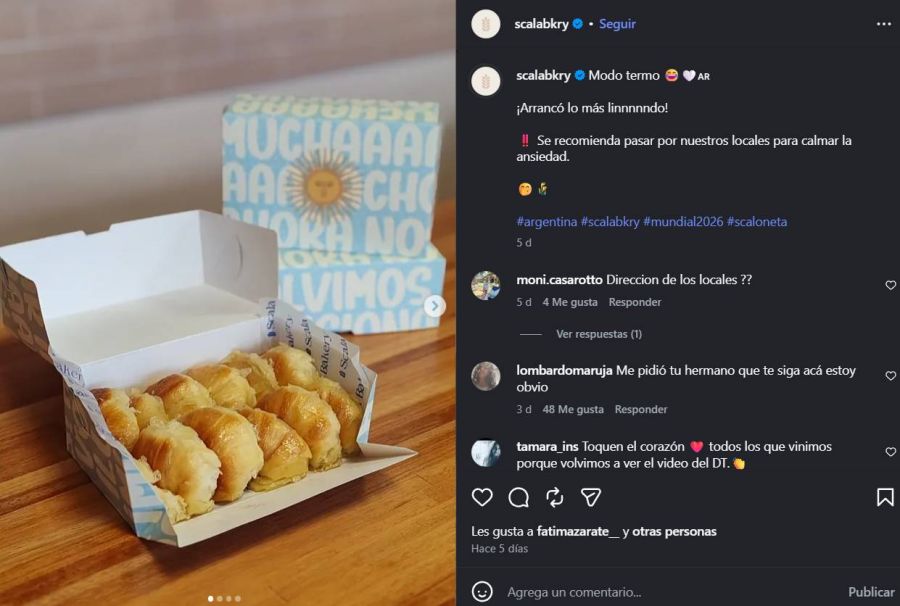 La atractiva apuesta mundialista de la hermana de Lionel Scaloni para apoyar a la selección: cambios en su negocio, stickers y recetas
