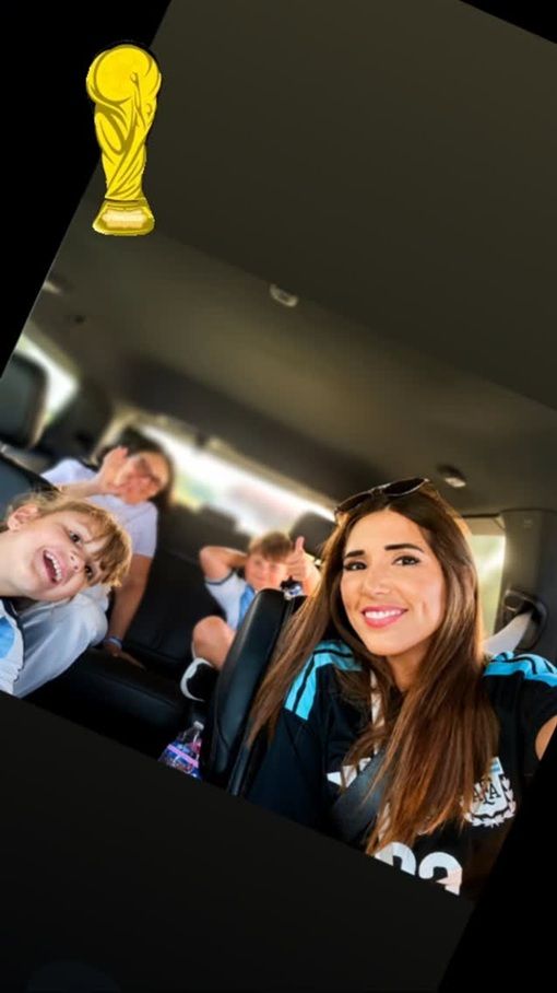 La familia del Dibu Martínez en la Kansas City Stadium