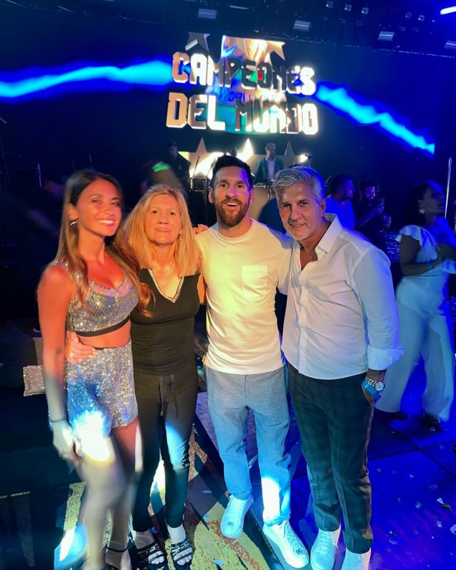 Lionel Messi, Celia Cuccitinni, Jorge Messi