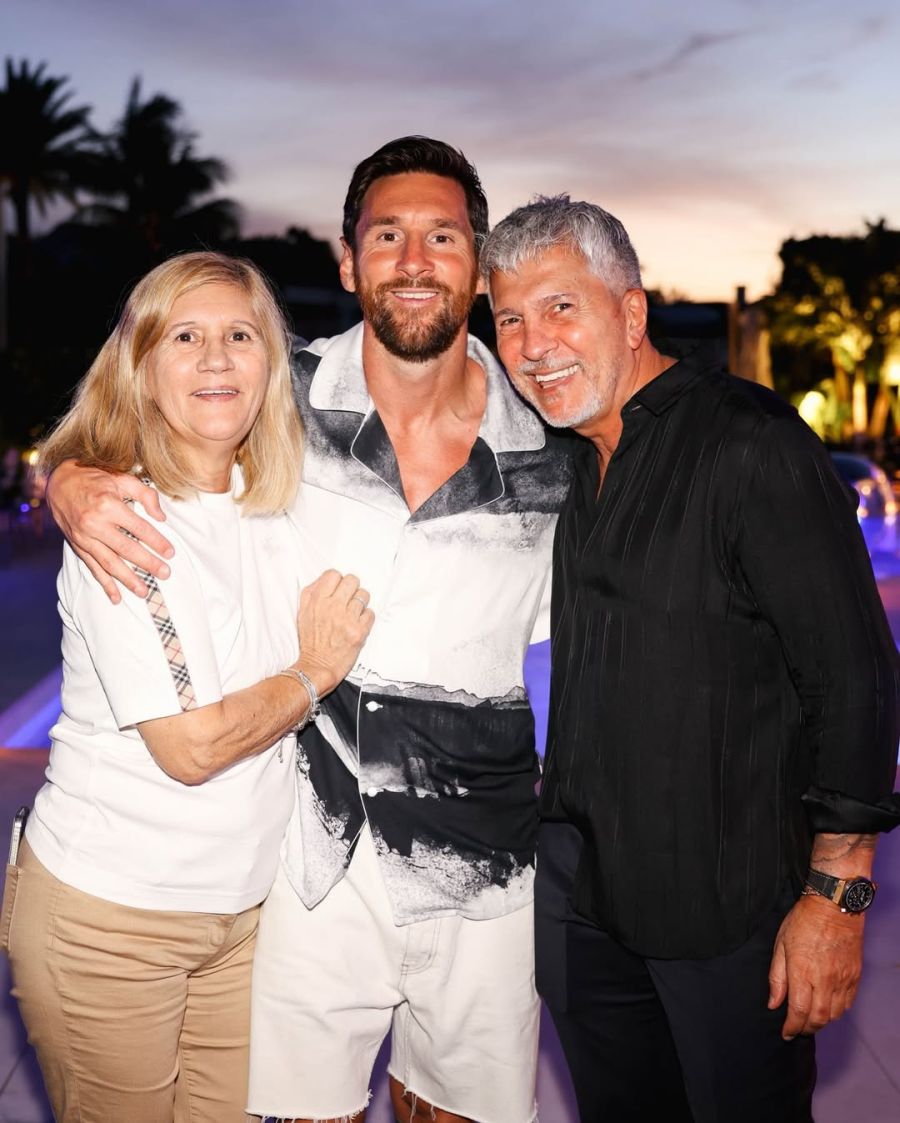 Lionel Messi, Celia Cuccitinni, Jorge Messi