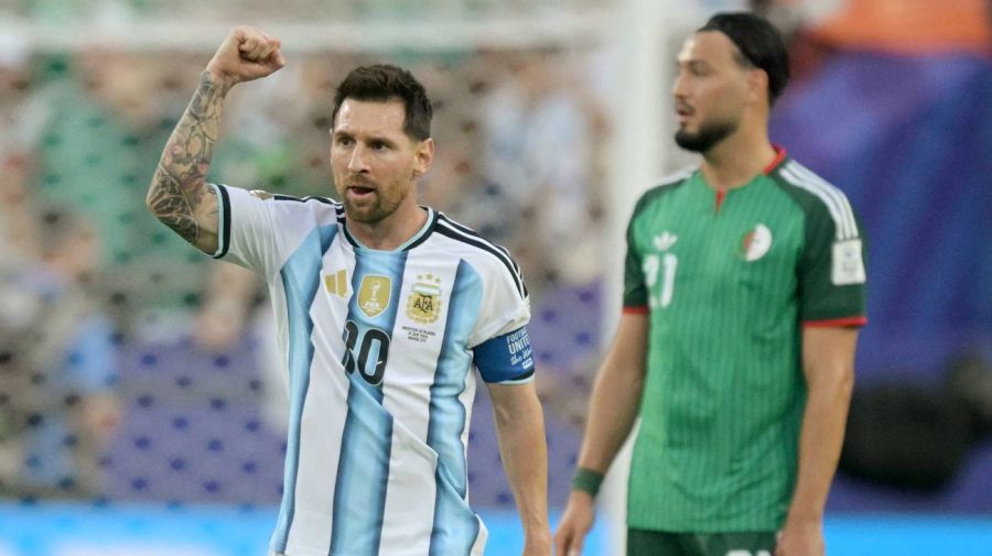 Lionel Messi en partido de Argentina vs Argelia 16062026