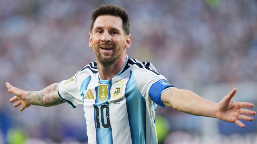 Lionel Messi en partido de Argentina vs Argelia 16062026