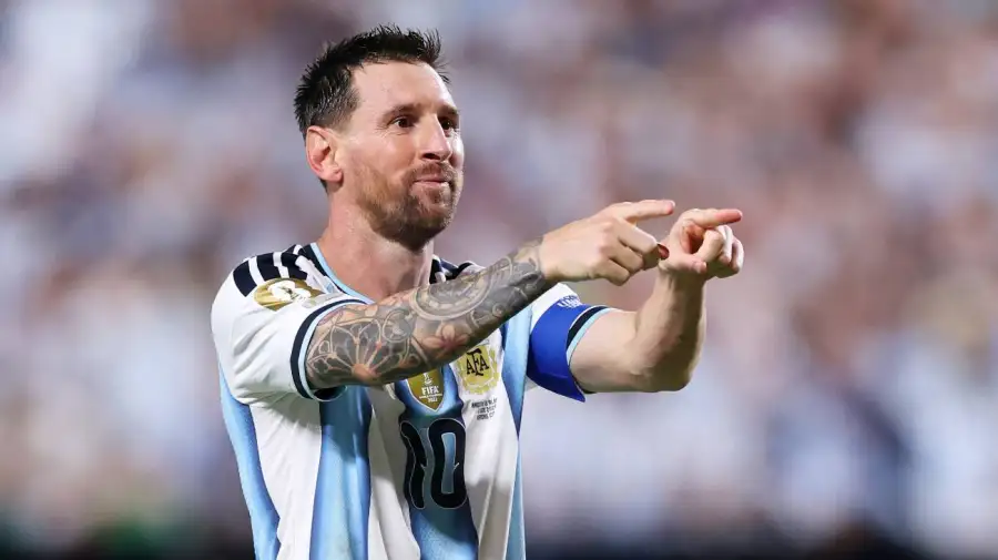 Lionel Messi en partido de Argentina vs Argelia 16062026