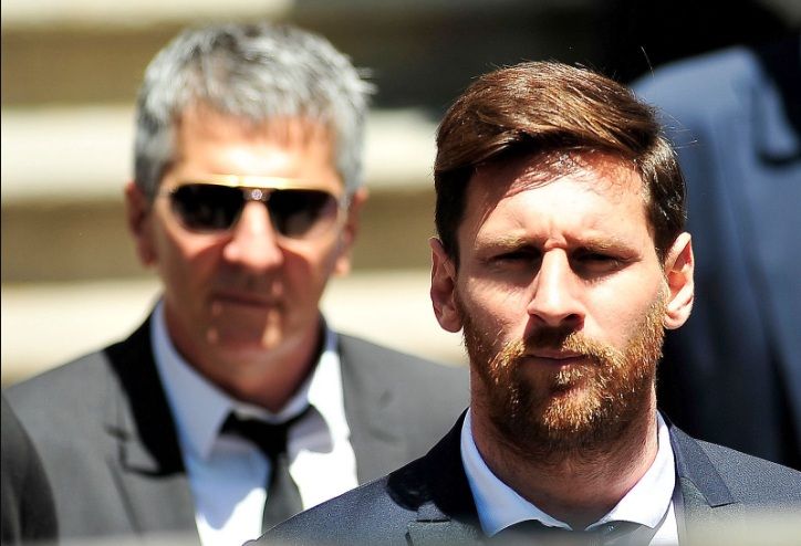 Lionel e Jorge Messi