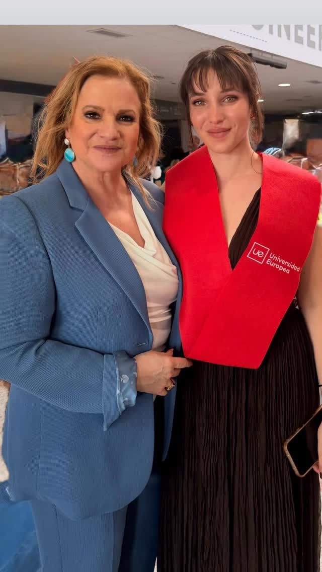 Lucía Galán se reencontró con su exmarido