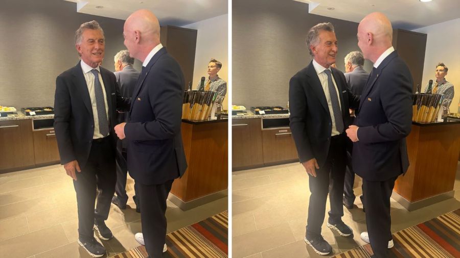 Mauricio Macri en el Mundial
