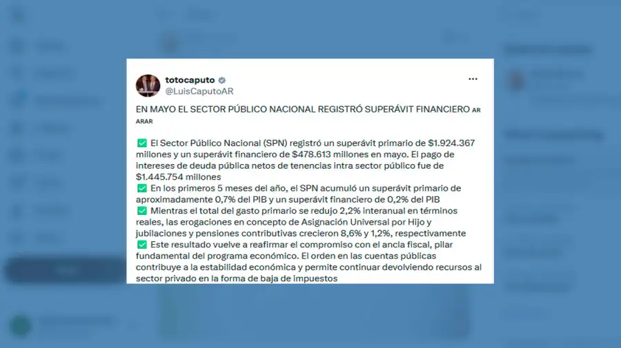 X Luis Caputo 17062026