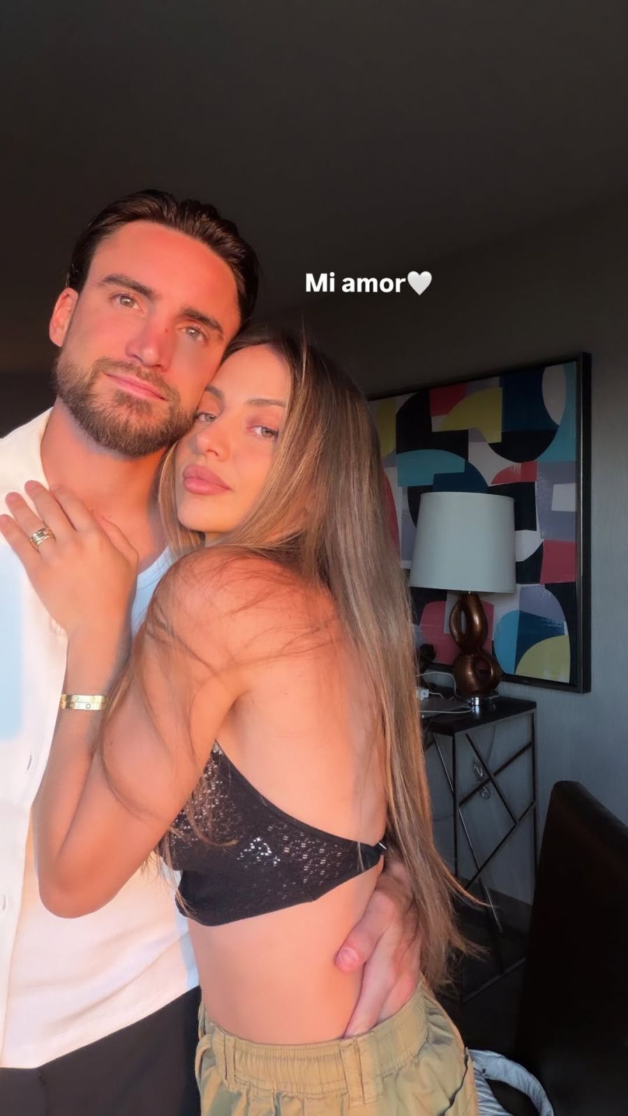 Caro Calvagni, Nicolás Taglafico