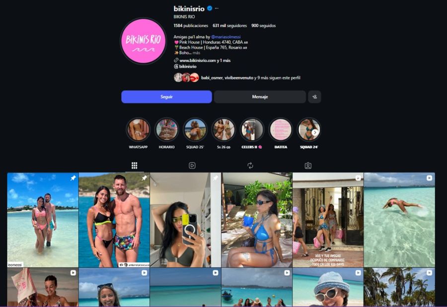 El negocio de María Sol Messi, la hermana de Lionel Messi