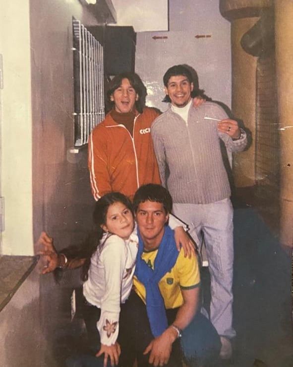 Lionel Messi, Rodrigo Messi, Matías Messi, María Sol Messi