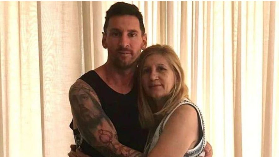 Lionel Messi y Celia Cuccittini