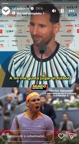 Messi y Nadal