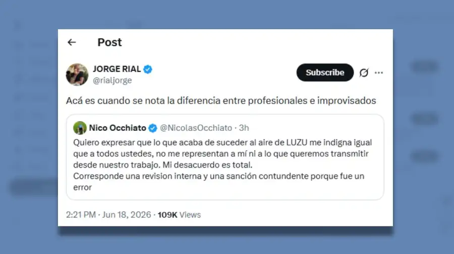 Posteo JORGE RIAL 18062026