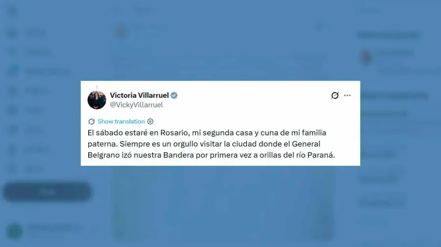 X Victoria Villarruel 18062026