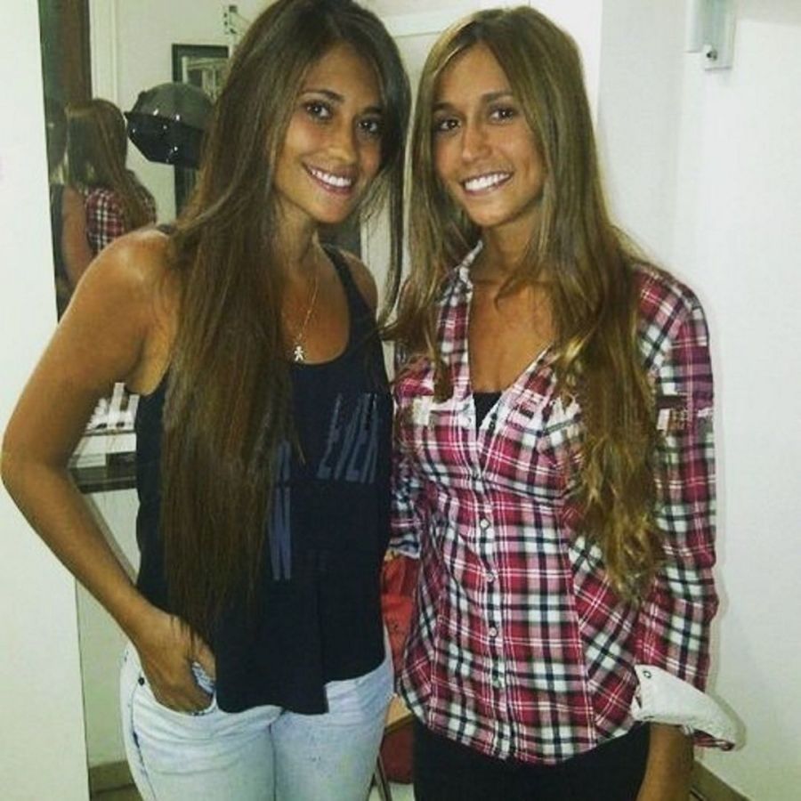 Antonela Roccuzzo y sus hermanas, Carla y Paula Roccuzzo