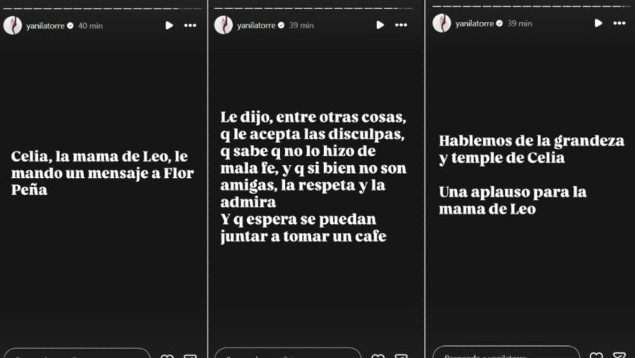 Celia, la mamá de Leo Messi, habló con Florencia Peña tras la polémica por la fake news sobre la salud de Jorge Messi
