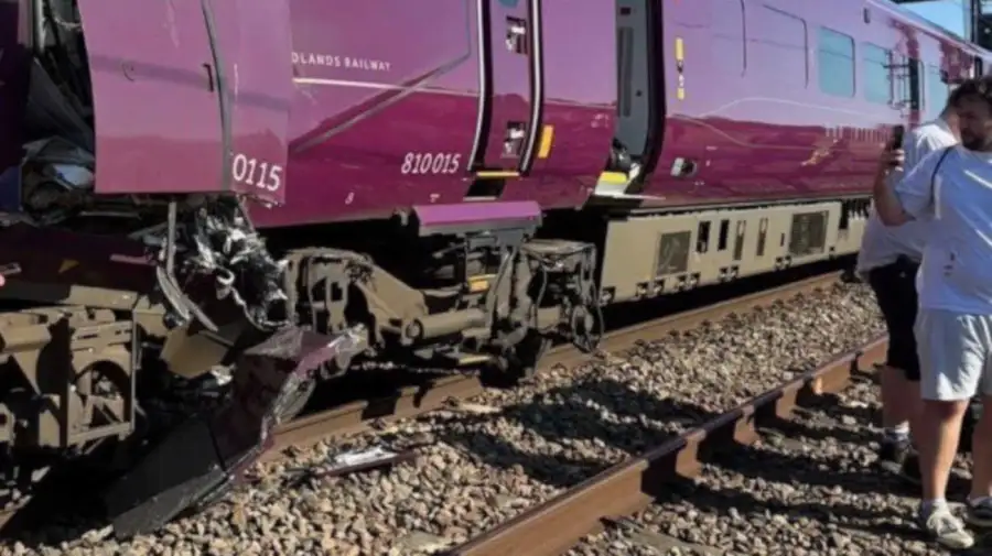 CHOQUE DE TRENES EN REINO UNIDO 19062026