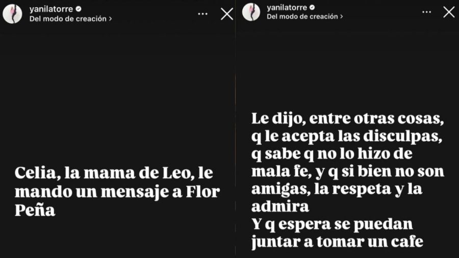 La repuesta de Celia Cuccittini, la mamá de Lionel Messi, a Florencia Peña tras su pedido de disculpas 