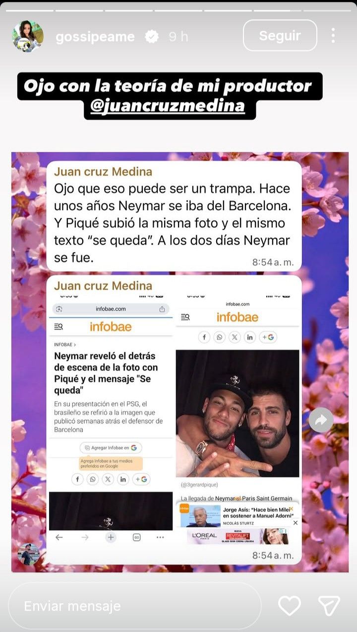 Posteo sobre el futuro de Mauro Icardi