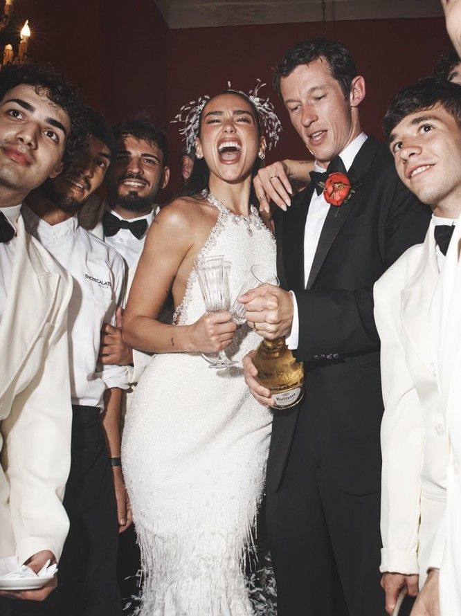 Casamiento de Dua Lipa y Callum Turner