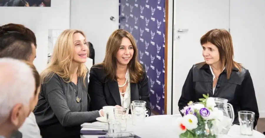 Karina Milei, Pilar Ramirez y Bullrich