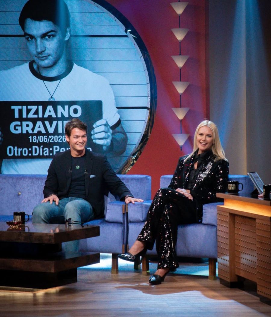 Tiziano Gravier y Valeria Mazza en Otro día perdido (eltrece)