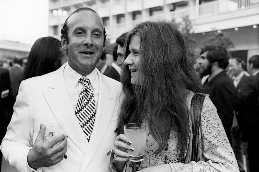 Clive Davis y Janis Joplin