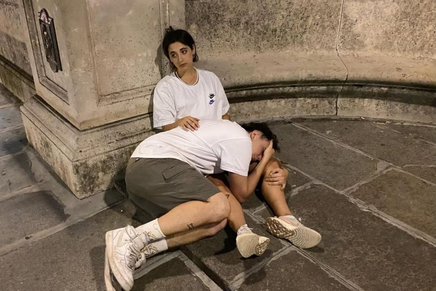 Delfina Pignatiello y Lucas Vignale