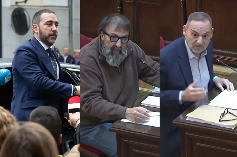 El empresario Víctor Aldama, el exasesor Koldo García y el exministro José Luis Ábalos