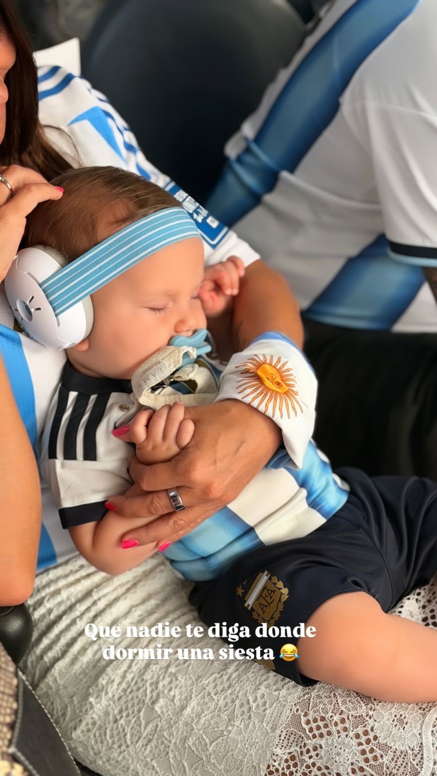 Faustino, hijo de Eva Bargiela