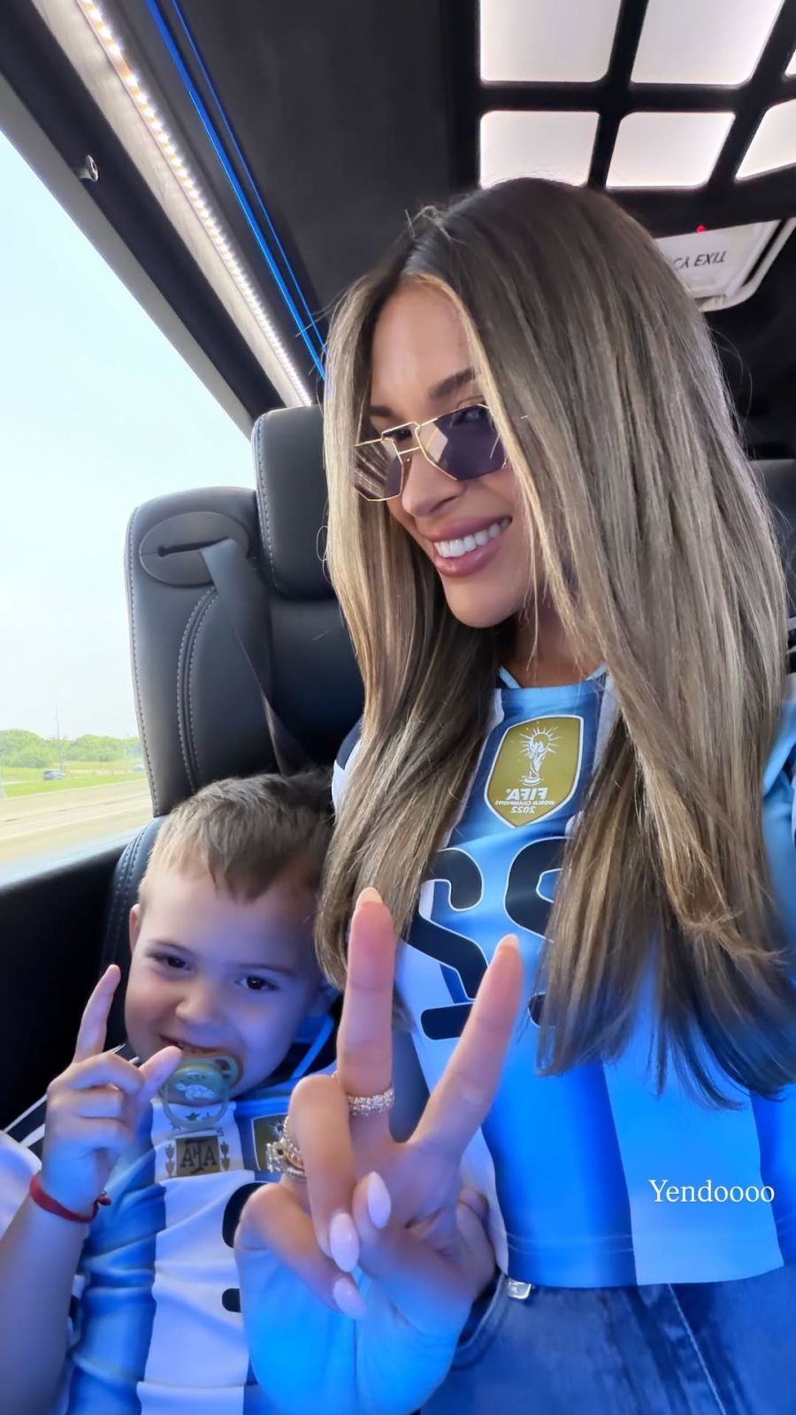 Look de Agus Gandolgo para ver a Argentina