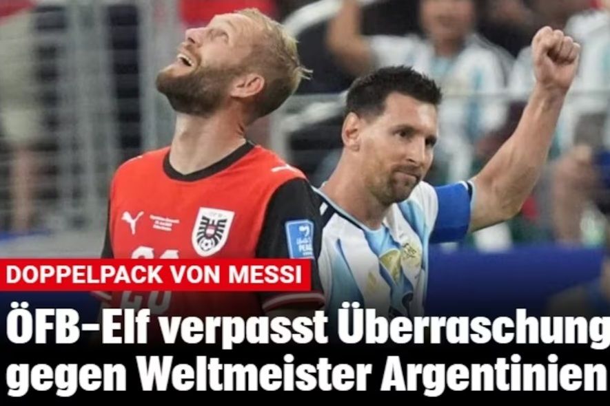Medios austríacos sobre Messi