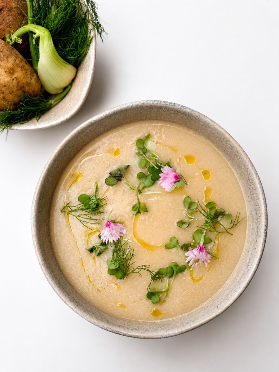 Sopa de coliflor