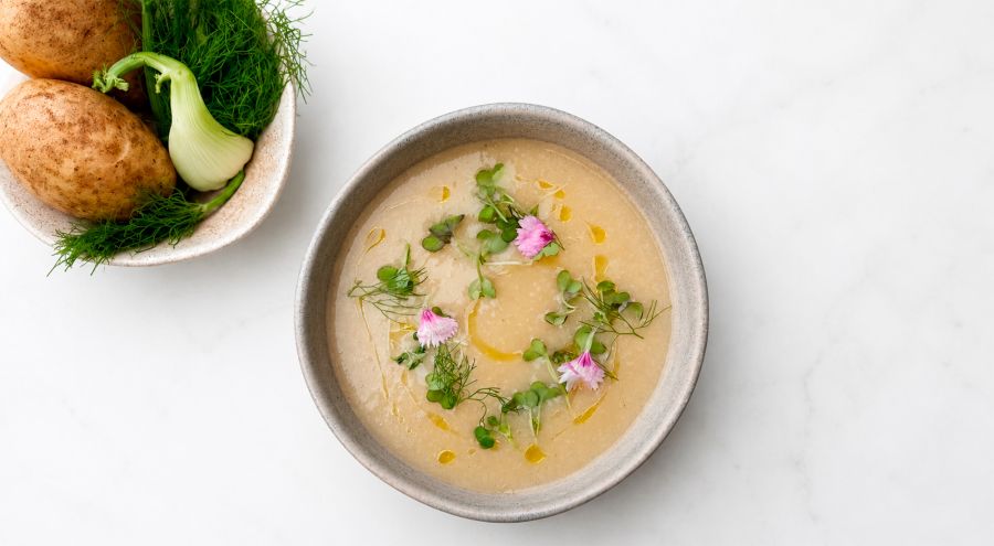 Sopa de coliflor