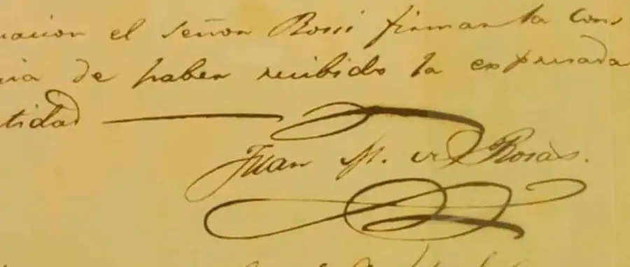 Carta de Juan Manuel de Rosas 23062026