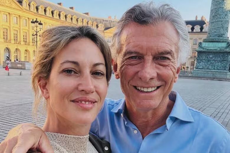 Dolores Lola Teuly y Mauricio Macri