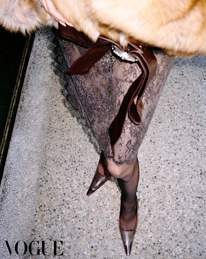 Rosé vestida por YSL para Vogue Korea 2026