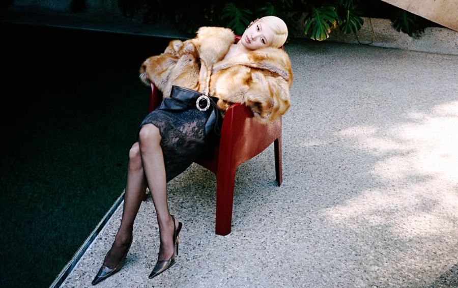 Rosé vestida por YSL para Vogue Korea 2026