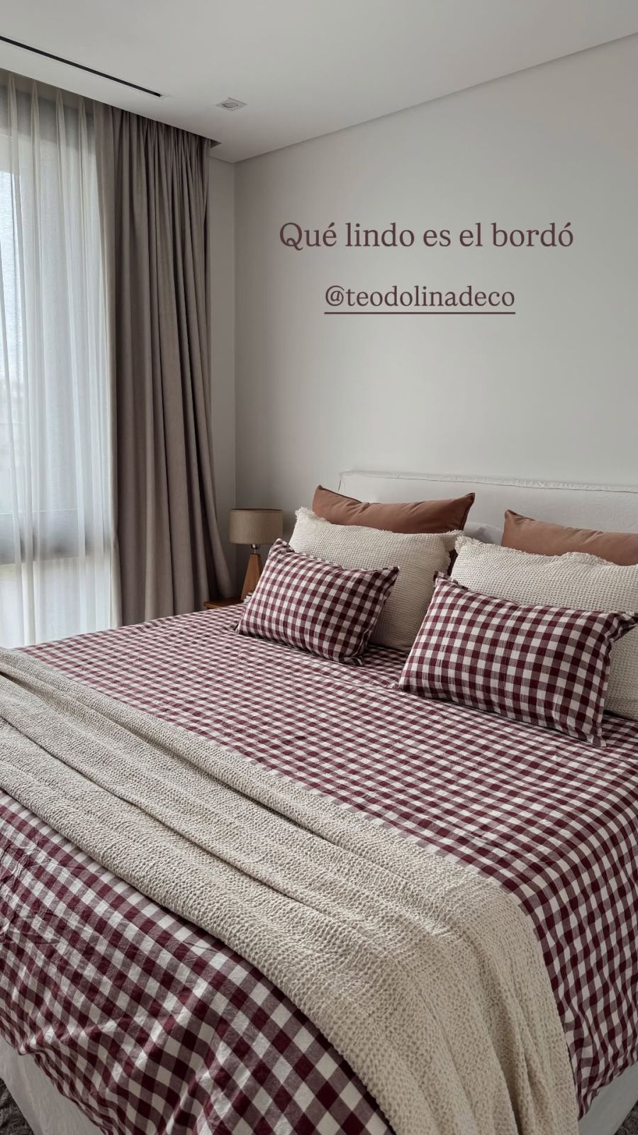 Así es la habitación de Maca Rinaldi y Fede Hoppe