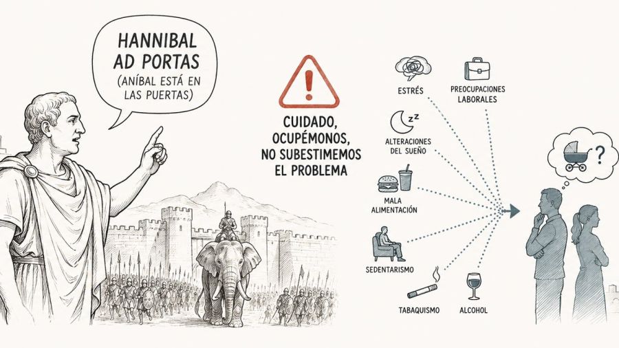 Baja de la natalidad