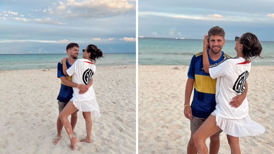 Barbie Vélez y Lucas Rodríguez, su marido
