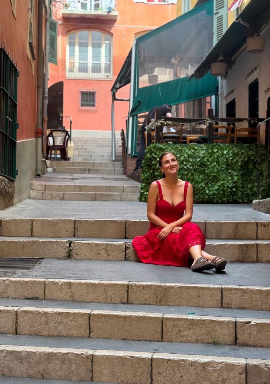 Carolina Amoroso en Francia