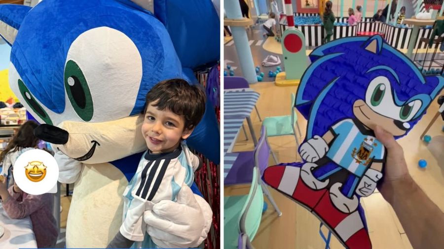 Cumpleaños de Belisario, el segundo hijo de Juana Repetto