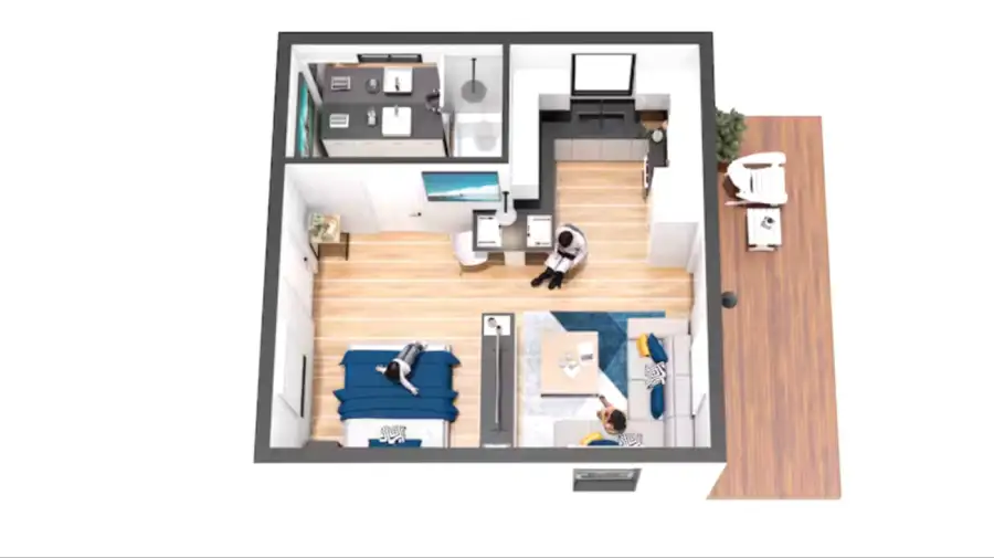 Elon Musk vive en una casa prefabricada en Texas