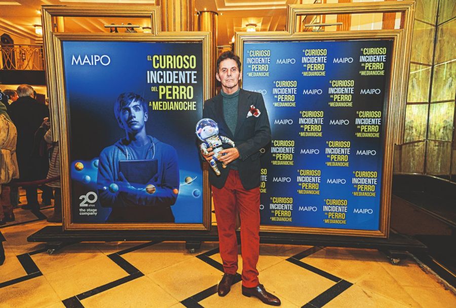 Gabriel Machado en el teatro
