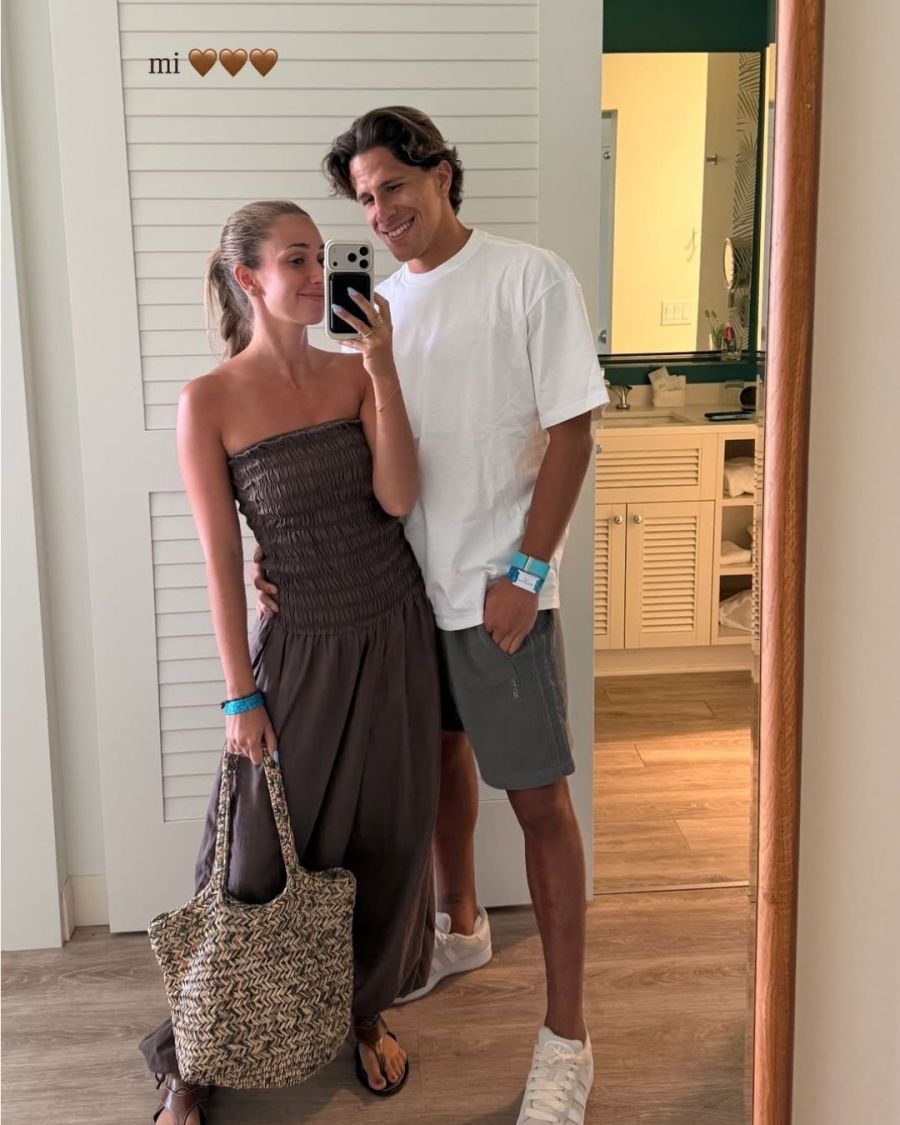 Giuliano Simeone e Irene Ariza