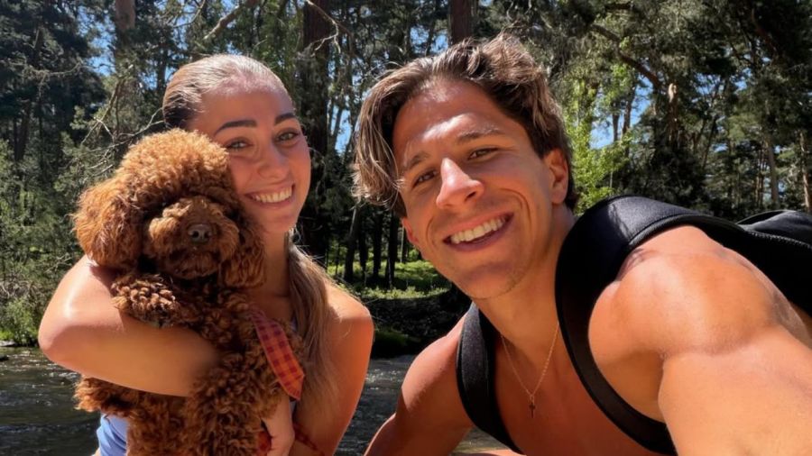 Giuliano Simeone e Irene Ariza